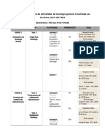 Plantilla Calendario Académico Sociología General II PAC 2021