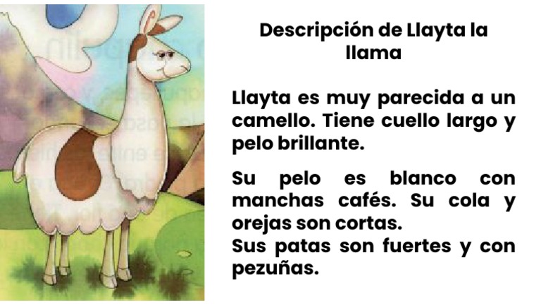Descripción de La Llama | PDF