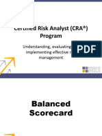 CRA - Balanced Scorecard