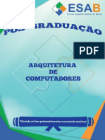 Arquitetura de Computadores