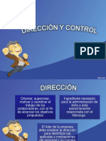 Dirección y Control