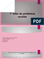 1° Taller de Problemas Sociales