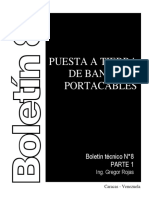 8. Puesta a Tierra de Bandejas Portacables. - Parte 1