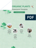 Organic Plants PPT Template