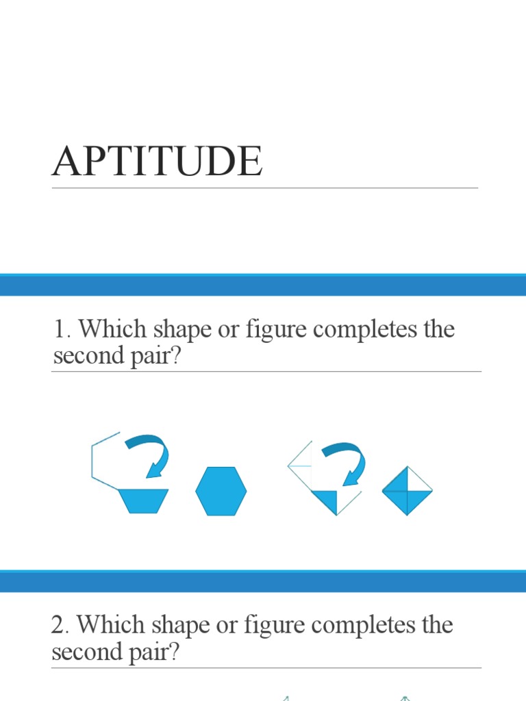 Aptitude | PDF | Elementary Mathematics | Numbers