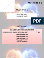 Music Q1 Week 1-8