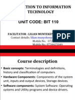 Lecture One_Introduction to Information Technology May-August