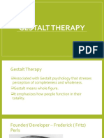 Gestalt Therapy