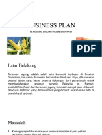 BUSINESS PLAN Mesin Pengering Jagung