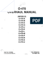 O-470 Overhaul Manual