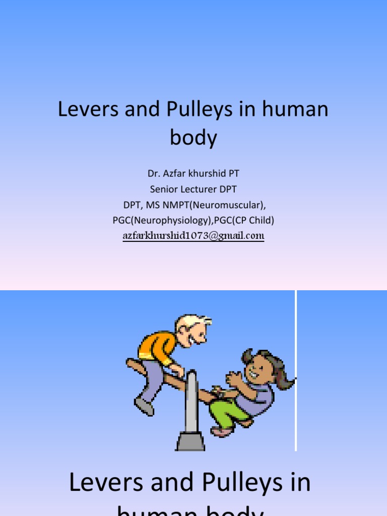 Leverage and Pulley Mechanics in the Human Body An Analysis of Biomechanical Principles PDF