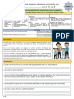 Competencia: Capacidades: Propósito: Evidencia:: Respondemos