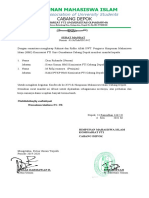 Surat Mandat Konfercab FTI