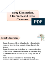 Determination of Reanal Clearance