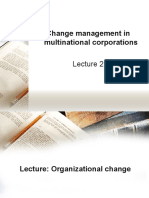Change Management in Multinational Corporations