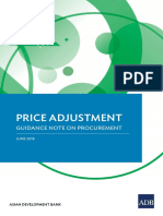 Procurement Price Adjustment