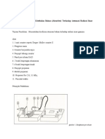 Efek Ketebalan Absorber Terhadap Atenuasi Radiasi Gamma