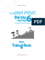 Đề thi Tiếng Anh vào lớp 6 Chất lượng cao