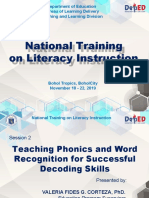 Session Presentation - Teaching Phonics and Word Recognition For Successful Decoding Skills