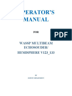 Operator Manual For MBES