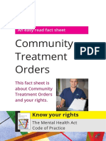 MH CoP Community Treatment Orders 1 1