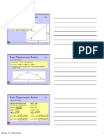 1 - Basic Trigonometric Review