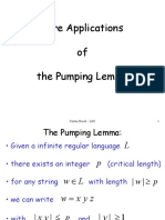 More Applications of The Pumping Lemma: Costas Busch - LSU 1