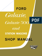 Manual Taller-Ford Galaxie-Año 1962