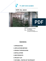 Katalog HDPE Sea Jacket Dan Catodic