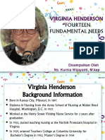 14 Kebutuhan Dasar Manusia Menurut Virginia Henderson