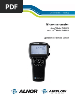 Micromanometer: Ventilation Testing