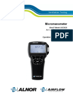 Micromanometer: Ventilation Testing