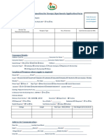 Application Form - New Connection for Groups or Apartments-SPDCL