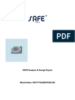 SAFE Analysis & Design Report: License #