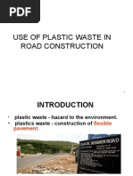 Download USE OF PLASTIC WASTE IN ROAD CONSTRUCTION by Pranam Battepati SN51055725 doc pdf