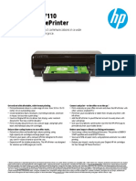HP Officejet 7110 Wide Format Printer - Lowres