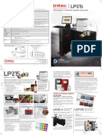Print Labels On Demand, Quickly and Easily!: LP215 Printer Supplied With