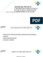 Socialización Proyecto de Acueducto Cayo de La Cruz