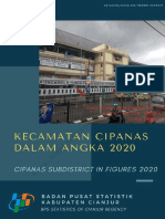 Kecamatan Cipanas Dalam Angka 2020