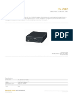 Amplifier Control Unit: Not Equipment