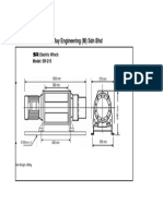 SR-215 Winch Dimension