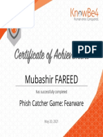 Mubashir FAREED: Phish Catcher Game: Fearware