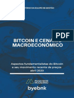 Bitcoin e o Cenário Macroeconomico