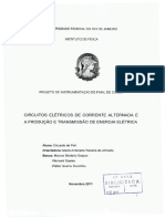 Circuitos Elétricos de Corrente Alternada