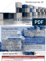 Ppt-Pert 10-Ipo Inv Banking