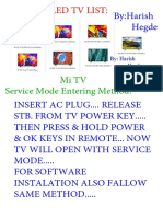 Mi TV Service Mode 2