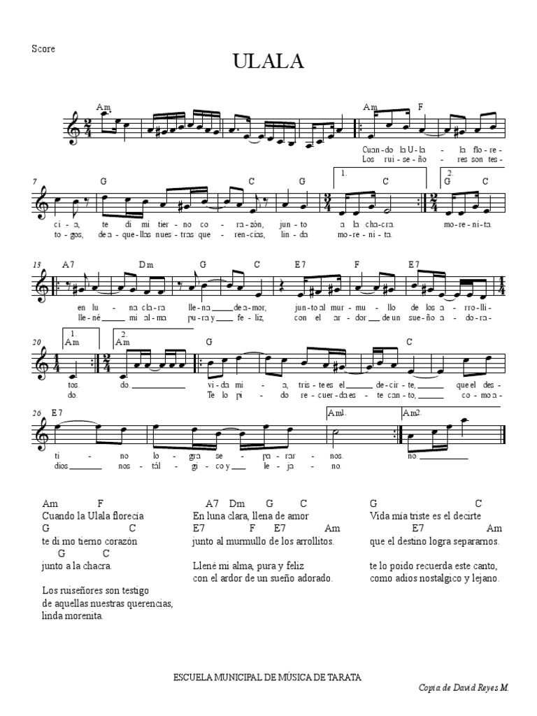 ULALA | PDF