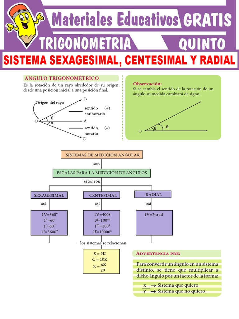 sistema-sexagesimal-centesimal-y-radial-para-quinto-grado-de-secundaria