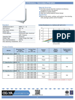 Medium Efficiency / Secondary-Filtration: Separator Medium Filters Material Overview