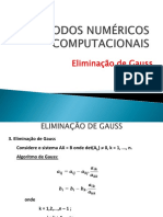 03 - Eliminação de Gauss